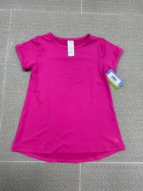 Set Athletics Bridget Basic Tee in Powder Pink, size 7-8, NWT